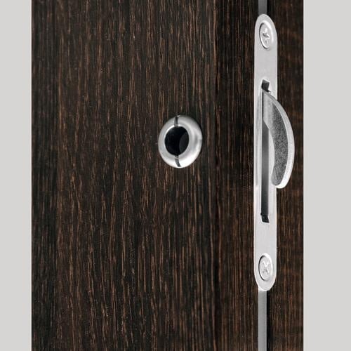 Giro Door Connector in Brushed Metal