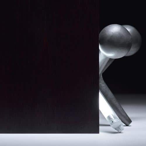 Solid Insert Coffee Wood