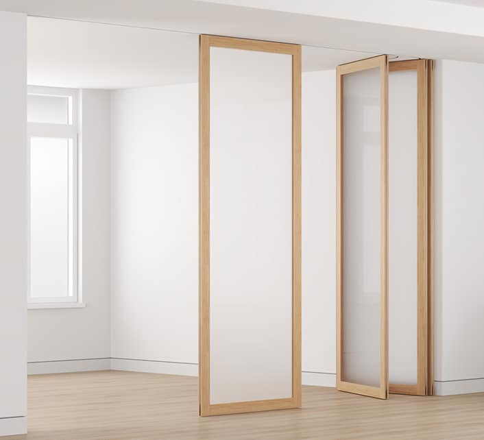 Sliding Stacking Open Render